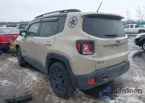 2017 Jeep Renegade Deserthawk 4X4 z USA, uszkodzony, nr VIN ZACCJBCB2HPE78669